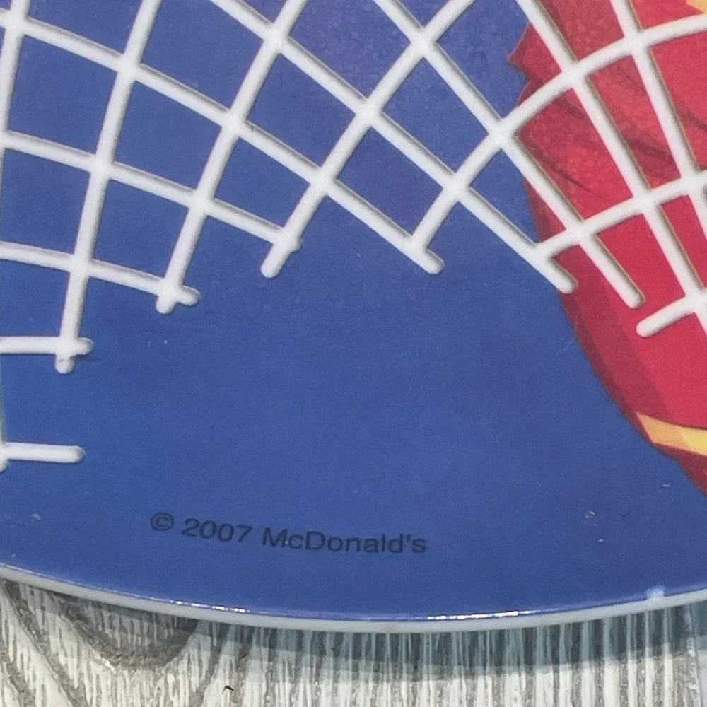 Vintage 2007 McDonalds Ronald McDonald Basketball Melamine Plate Sun Coast 9.5in